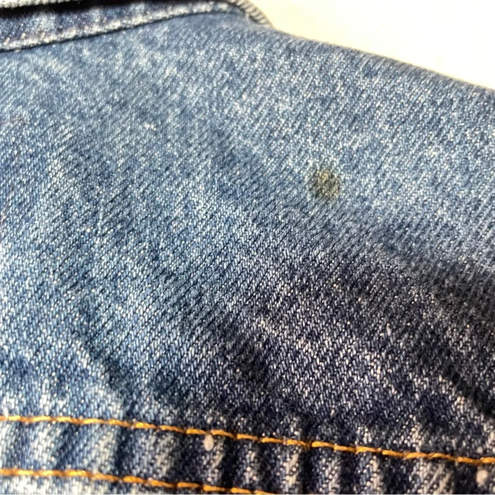 Vintage Boy/Girl Levi’s Medium Wash Denim Jean Jacket Size 16 Made In U.S.A - Picture 11 of 11